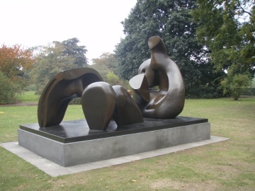 Three Piece Reclining Figure: Draped, 1975